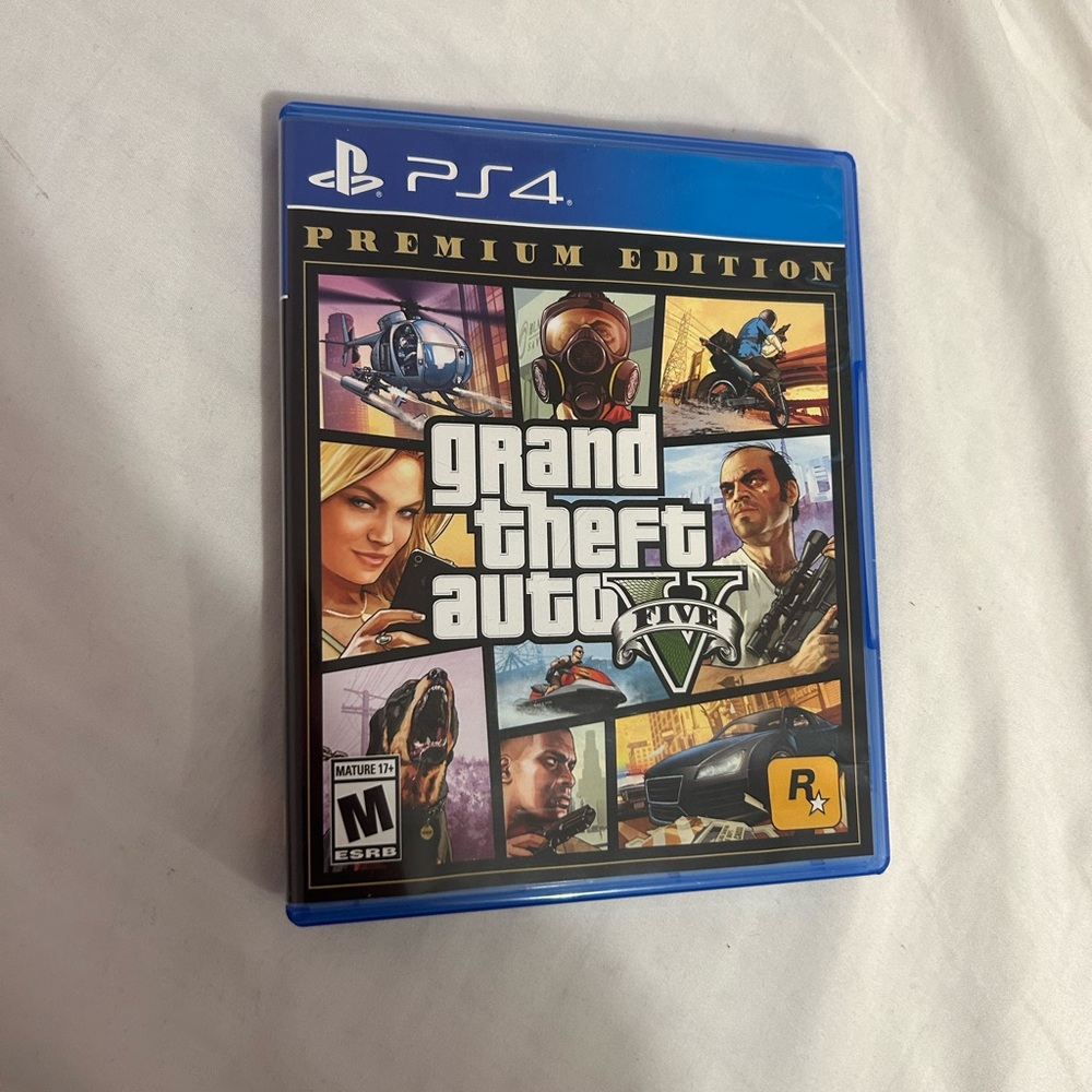 PS4 game grand theft auto 5